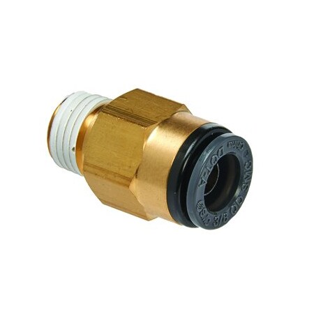 S.U.R. & R. Auto Parts Straight M Conctr 3/8"TubeX1/4"NPT (2) SRRABM330